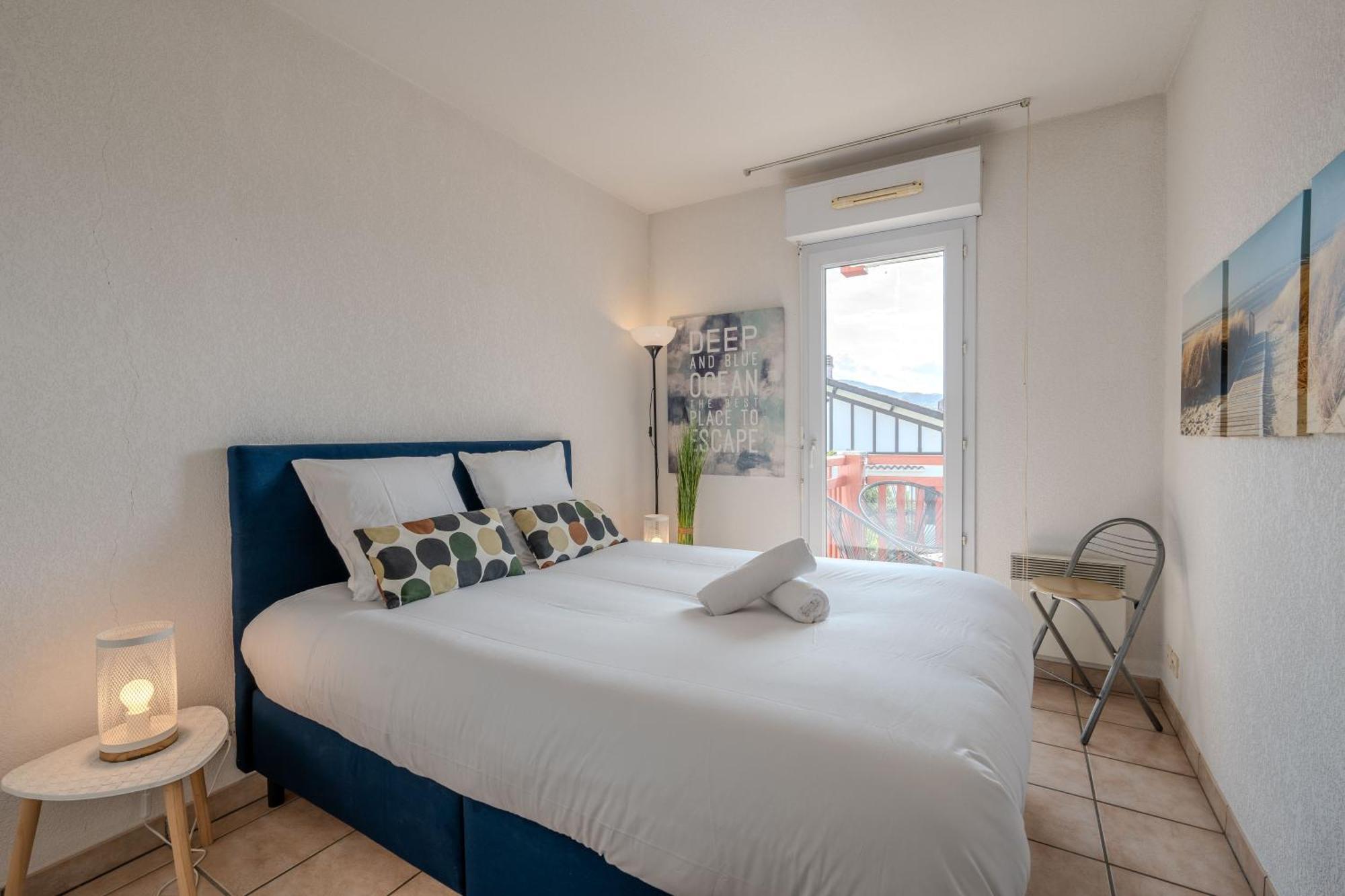 Atlantic Selection - Le Bidassoa - Avec Piscine Et Parking Hendaye Kültér fotó